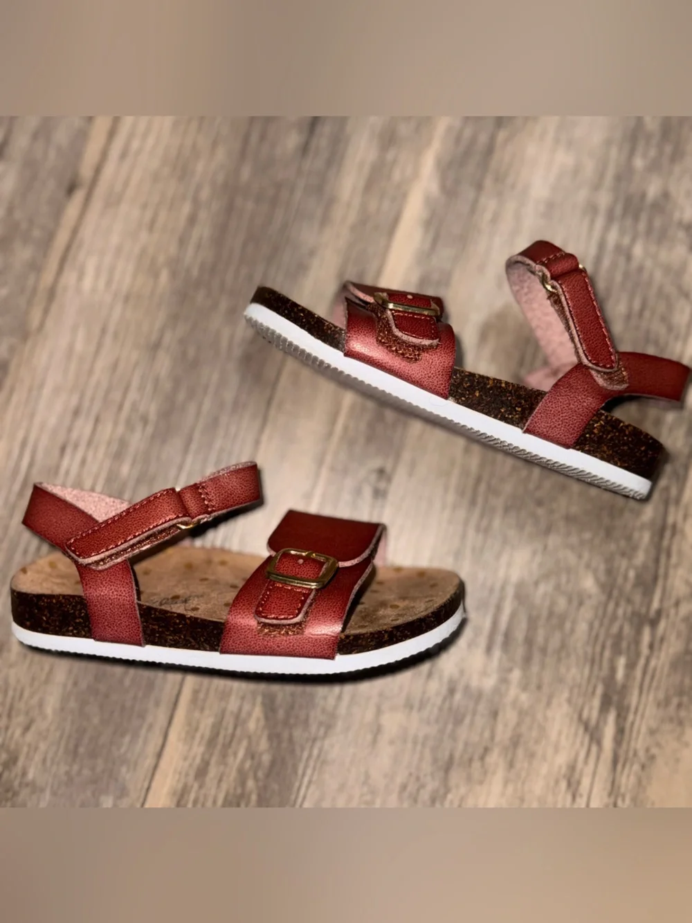 Cat & Jack Brow Adjustable Buckle Sandals for Kids